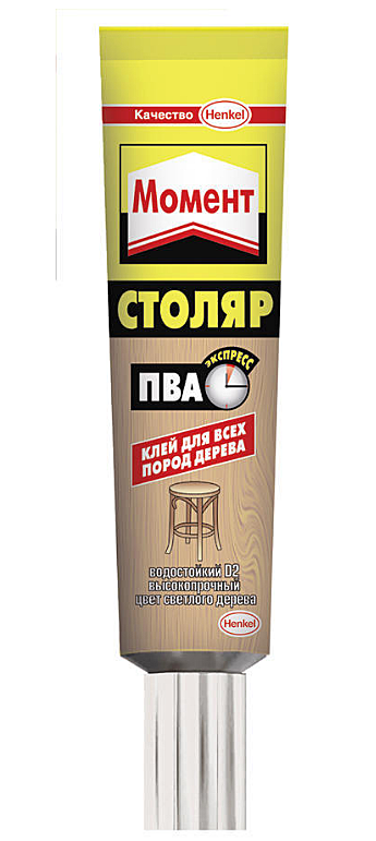 Клей столярный Момент Столяр 125гр 614406,1306594