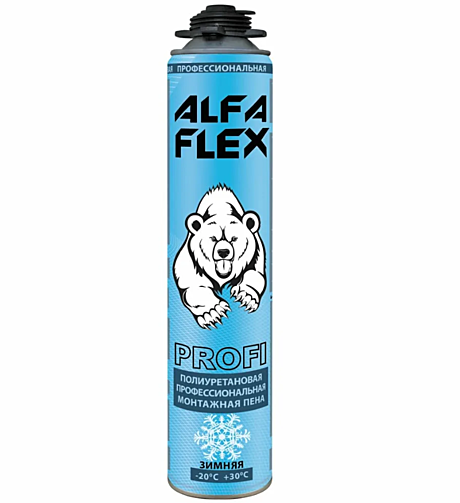 Пена монтажная ALFA Flex Profi 65 зимняя до 65л 532-313