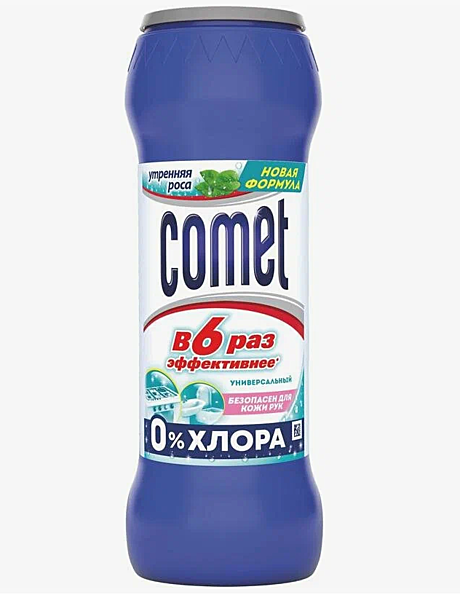 Средство чистящее COMET без хлоринола Утренняя роза 475гр.