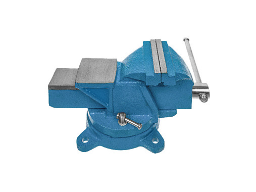 Тиски слесарные 150мм поворотные с наковальней 44-4-215