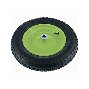 Колесо пневматическое 3.25/3-8 длина оси 90мм подшипник 16мм Сибртех