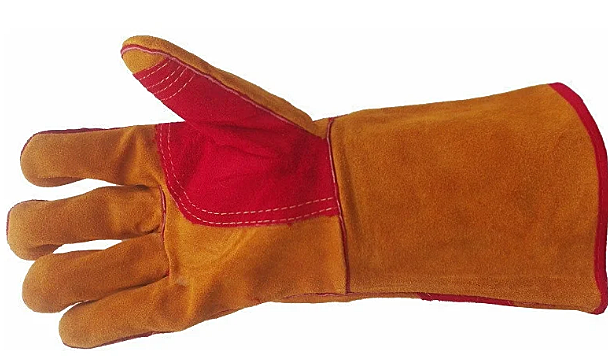 Краги спилковые усиленные 