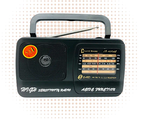 Приемник LUXE BASS LВ-409АС 20х11х4см