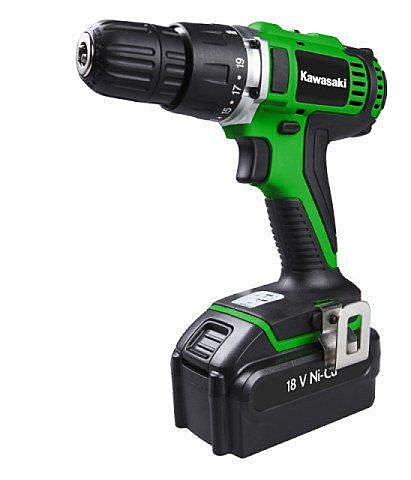 Шуруповерт KAWASAKI K-AK 18-2-2G-1 18,4NiCd 2х1,5Ач аккум.