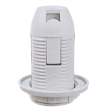 Патрон эл.подвесной Е14 с юбкой термопластик 71 602 NLH-PL-R1-E14 Navigator 71602 белый