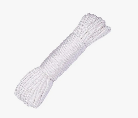 Шнур с сердечником ШПТ 5мм 10м белый