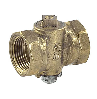 Кран газовый конус 1/2 11 Б39бк ДУ15