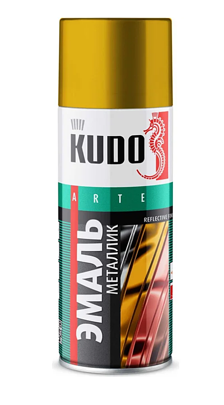 Краска-аэрозоль KUDO металлик KU-1031 старая медь 520мл