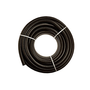 Труба гофра 25мм 30м черная (универсальная ПП) ШГ25-2