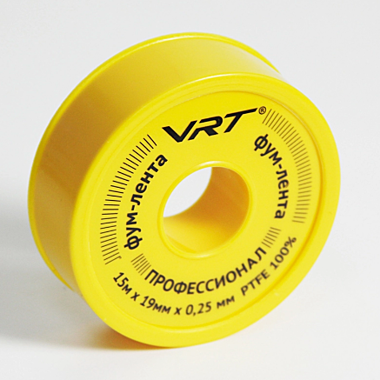 Фум-лента VRT для газа 19ммх0,25ммх15м 530756 