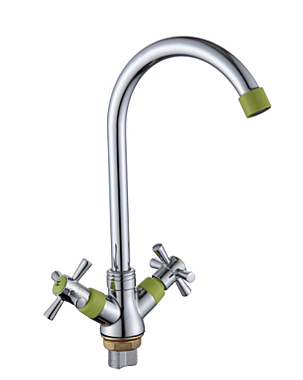 Смеситель для кухни А5482-5 зеленый