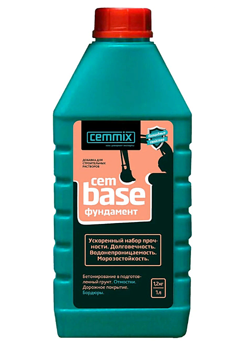 Добавка фундамент CEMBASE 1л CEMMIX 218603