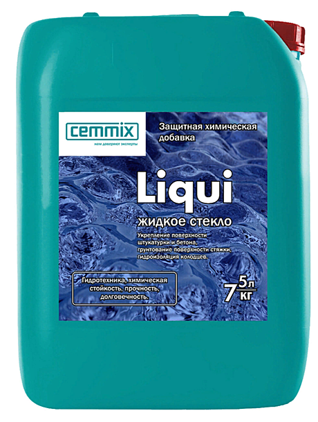 Жидкое стекло LIQUI 5,0л CEMMIX 