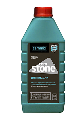 Добавка для кладочных растворов CEMSTONE 1л CEMMIX 206783