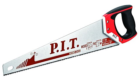 Ножовка по дереву 450мм P.I.T. 7 зубов HHSW01-0450