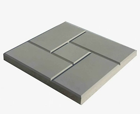 Тротуарная плитка КИРПИЧ 30мм СЕРАЯ 30х30см (11шт.м2) 