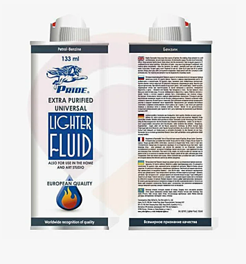 Бензин для зажигалок 133мл PRIDE Fluid Lighter 82101