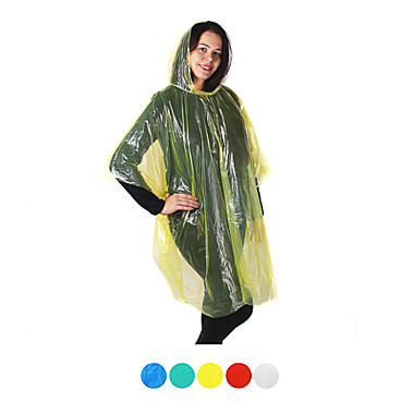 Дождевик-пончо с капюшоном ПЭ 100х125см 457-208