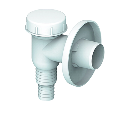 Минисифон для стиральной машины (посудом.маш.) K100W пласт. UNICORN