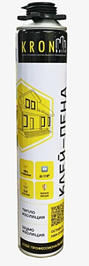 Пена-клей KRONBUILD PRO 1000 мл -25 до +50