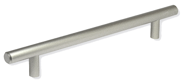 Ручка мебельная-рейлинг 128мм хром 12мм RR128X (L530-128-CR) C9552078-128CP