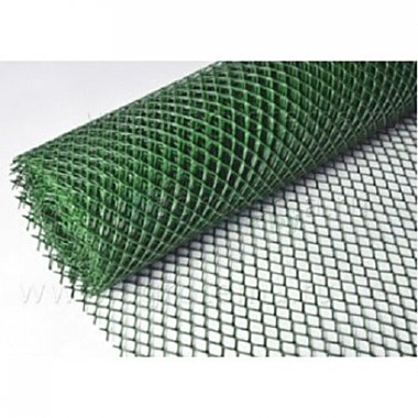 Садовая решетка рулон 1,5х20м ячейка 40х40мм хаки