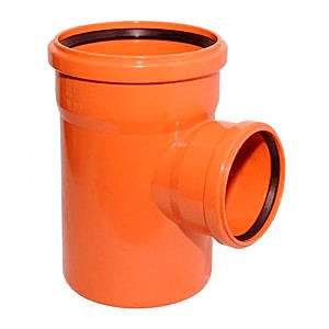 Тройник 160/110/90 (с/к) рыжий