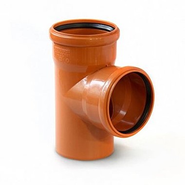 Тройник 160/160/90 (с/к) рыжий ПРОАКВА