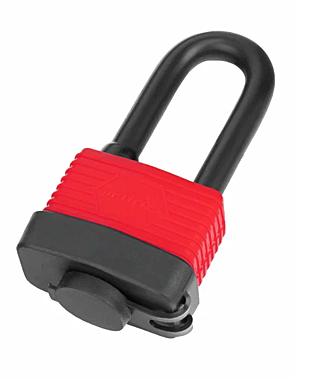 Замок навесной всепогодный 50мм удлиненная дужка // MATRIX 91826