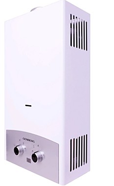 Колонка газовая GENBERG 310.01 10л ПРЕМИУМ (серая накладка)