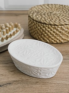 Мыльница ВаннДерВайт, керамика, белый MasterHouse 700292