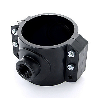 Хомут для врезки в водопровод 110х2