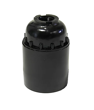 Патрон карболитовый подвесной E27 М10 черный TOKOV ELECTRIC TKE-C05-PKB-27-10 