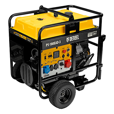 Бензогенератор DENZEL PS-180EAD-3 18кВт, 230/400В 65л разъем ATS 946994