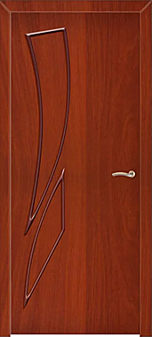Дверь межкомнатная Стрелиция ДПГ 20-7 итальянский орех