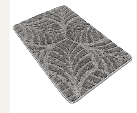 Коврик для ванной комнаты АКТИВ icarpet 60х90см пепельный 550804