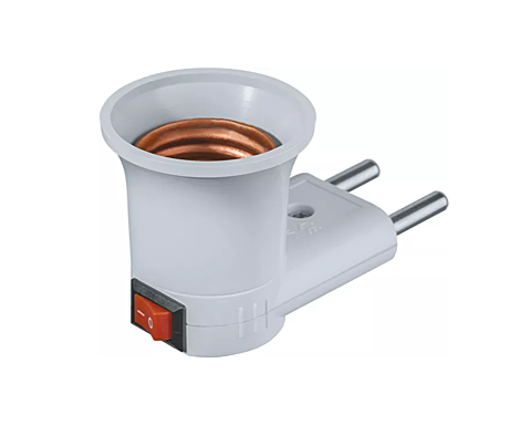 Переходник вилка-патрон Е27 Navigator 71992