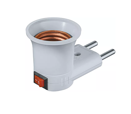 Переходник вилка-патрон Е27 Navigator 71992