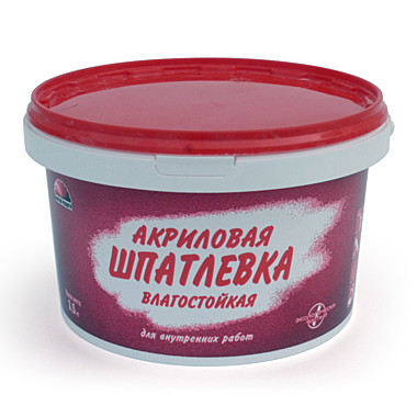 Шпатлевка МАГИЯ РАДУГИ акриловая влагостойкая 3,5кг 11941