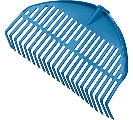 Грабли веерные 22 зуба GRINDA PL-22 пластиковые 430х40х210мм PROLinee D4806 421817
