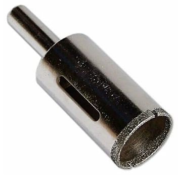 Коронка алмазная BOHRER 18мм по стеклу и кафелю (блистер) 32050180