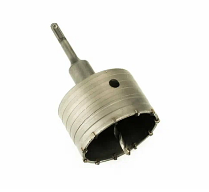 Коронка по бетону BOHRER SDS+ 100мм твердосплавная ударная в сборе 30910000