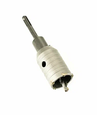 Коронка по бетону BOHRER SDS+ 45мм твердосплавная ударная в сборе 30945000