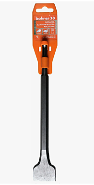 Зубило 40х250мм плоское (лопатка) SDS-max BOHRER 30740250