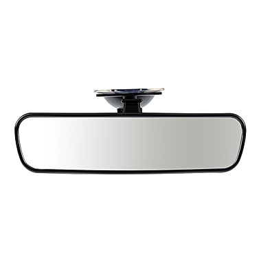 ЕРМАК Зеркало заднего вида универсальное 8 дюймов рамка: PP с присоской ABS + ПВХ 707-025