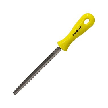 Напильник трехгранный 200мм №3 пластмас.ручка 40-1-113