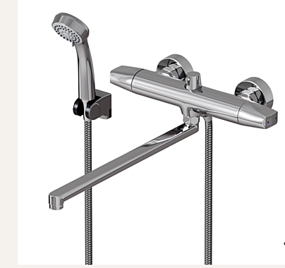 Смеситель для ванны и раковины MIXLINE ML39-02 Organic 1/2 керамика 553902