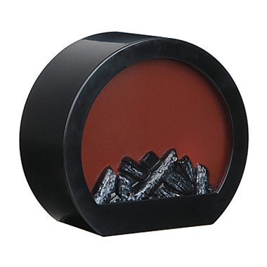 СНОУ БУМ Светильник - камин декоративный, пластик, 20x18x9 см, арт 1