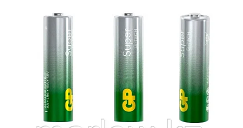 Батарейка GP LR06 AA SUPERG-TECH 15A LR6/316/AA (алкалиновая)