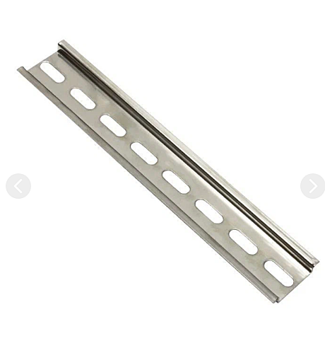 Дин рейка 13см перфорированная EKF adr-13